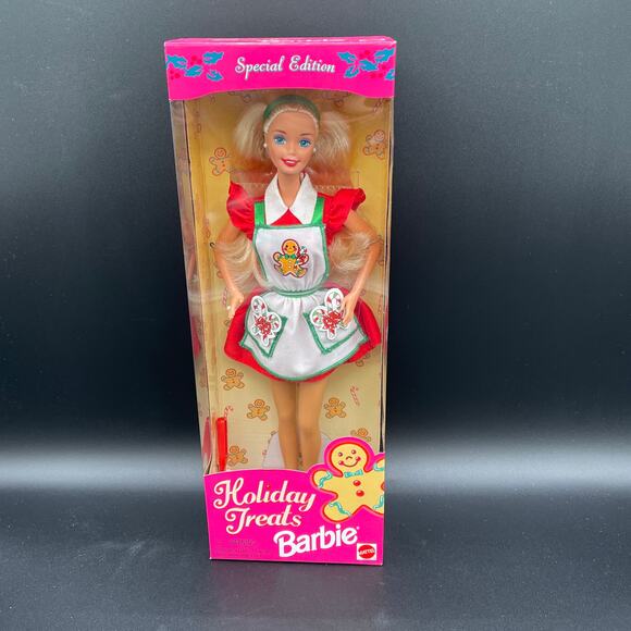 Vintage Mattel 1997 Special Edition Holiday Treats Barbie #17236 - Picture 1 of 11
